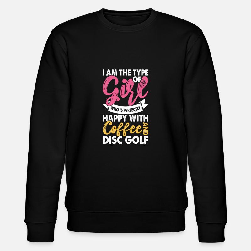 Discgolf Disc Golf - Stanley/Stella CHANGER Unisex Organic Sweatshirt - black