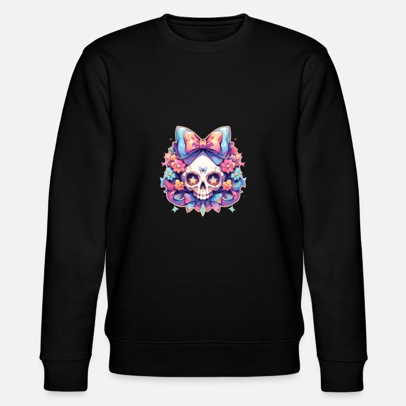 Skulls - Stanley/Stella Unisex Bio-Sweatshirt CHANGER  - Schwarz