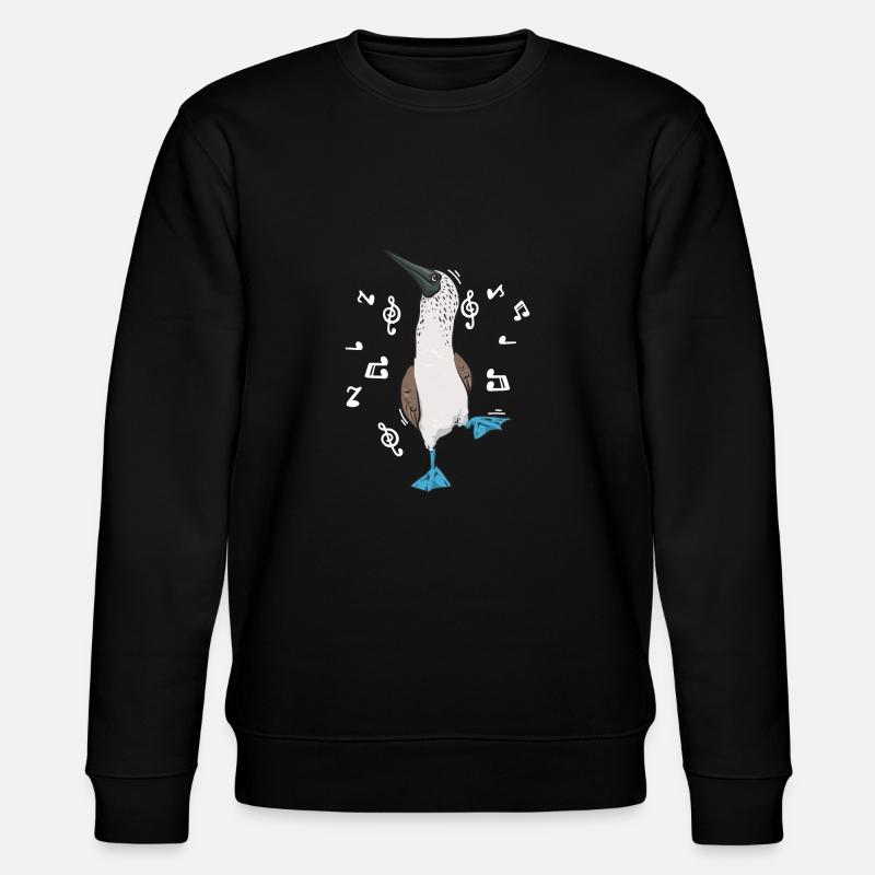 Blaufußtölpel Blue-footed Booby Seevogel - Stanley/Stella Unisex Bio-Sweatshirt CHANGER  - Schwarz
