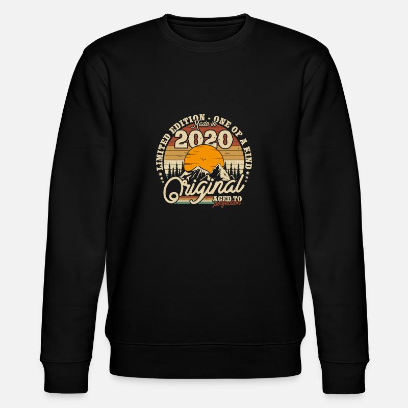 Retro Anniversaire Joy 2020 - Sweat bio CHANGER Stanley/Stella Unisexe - noir
