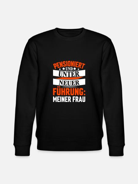 Rente Ruhestand Shirt - Stanley/Stella Unisex Bio-Sweatshirt CHANGER - Schwarz