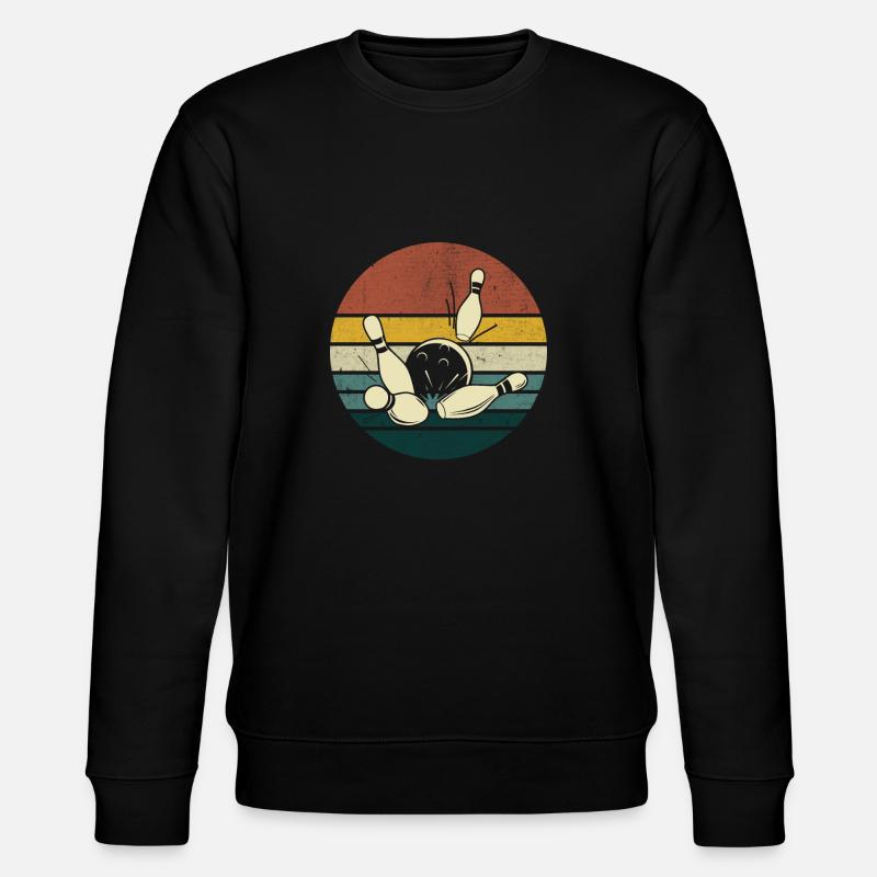 Bowling - Stanley/Stella CHANGER Unisex Organic Sweatshirt - black