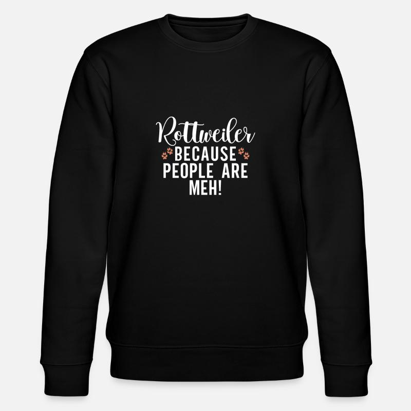 Cadeaux Rottweiler - Sweat bio CHANGER Stanley/Stella Unisexe - noir