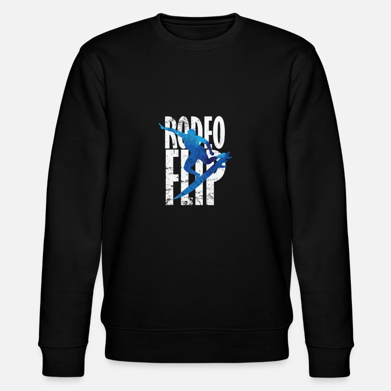 Rodéo Flip Surf - Sweat bio CHANGER Stanley/Stella Unisexe - noir
