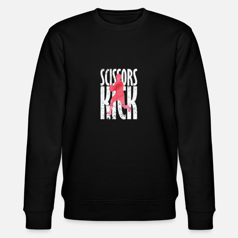 Scissors Kick Rugby - Sweat bio CHANGER Stanley/Stella Unisexe - noir