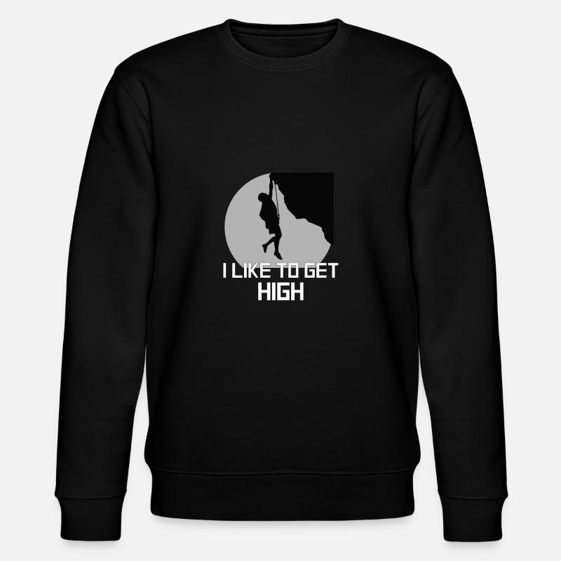 Rock Climbing - Stanley/Stella Unisex Bio-Sweatshirt CHANGER  - Schwarz