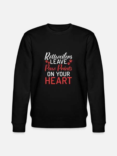 Rottweiler Gifts - Stanley/Stella CHANGER Unisex Organic Sweatshirt - black