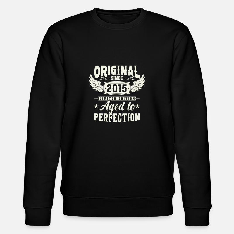 Legendäres 2015 - Stanley/Stella Unisex Bio-Sweatshirt CHANGER  - Schwarz