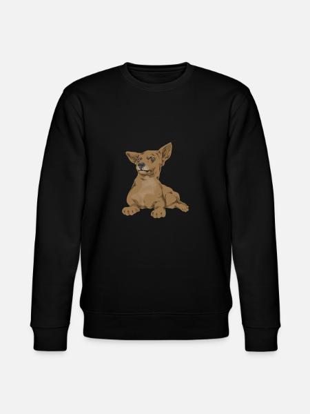 Chiweenie Chien - Sweat bio CHANGER Stanley/Stella Unisexe - noir