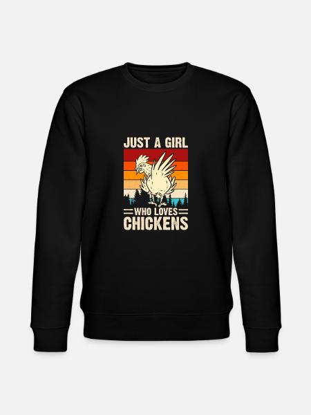 Chickens Chicken - Stanley/Stella CHANGER Unisex Organic Sweatshirt - black
