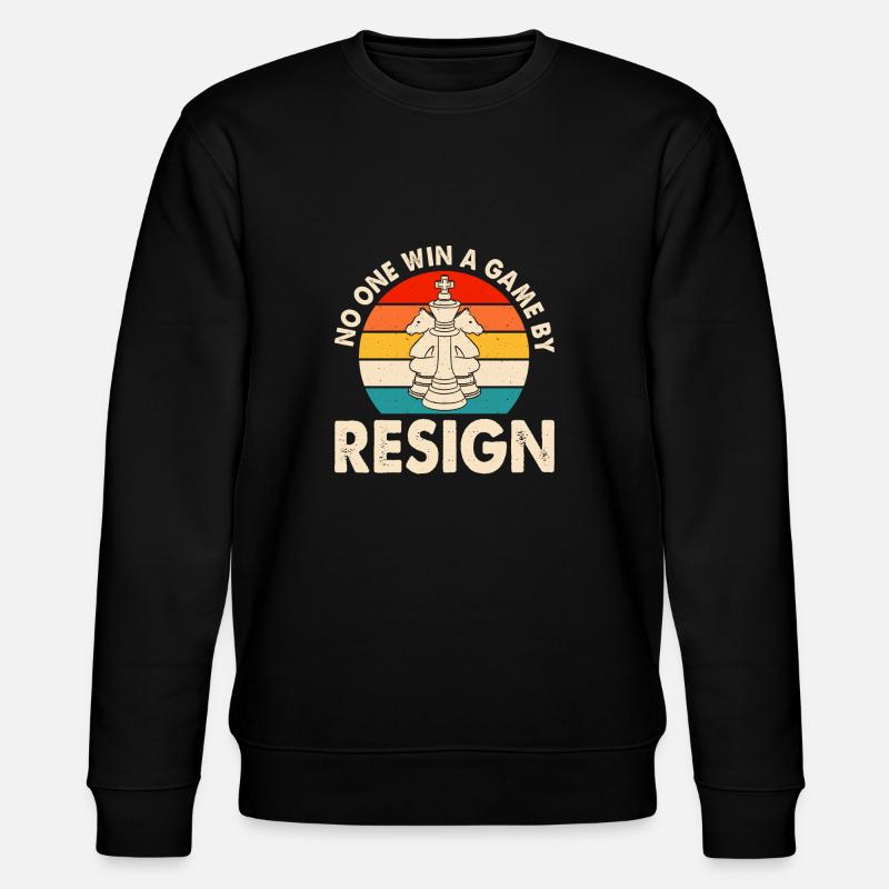 Chess - Stanley/Stella CHANGER Unisex Organic Sweatshirt - black