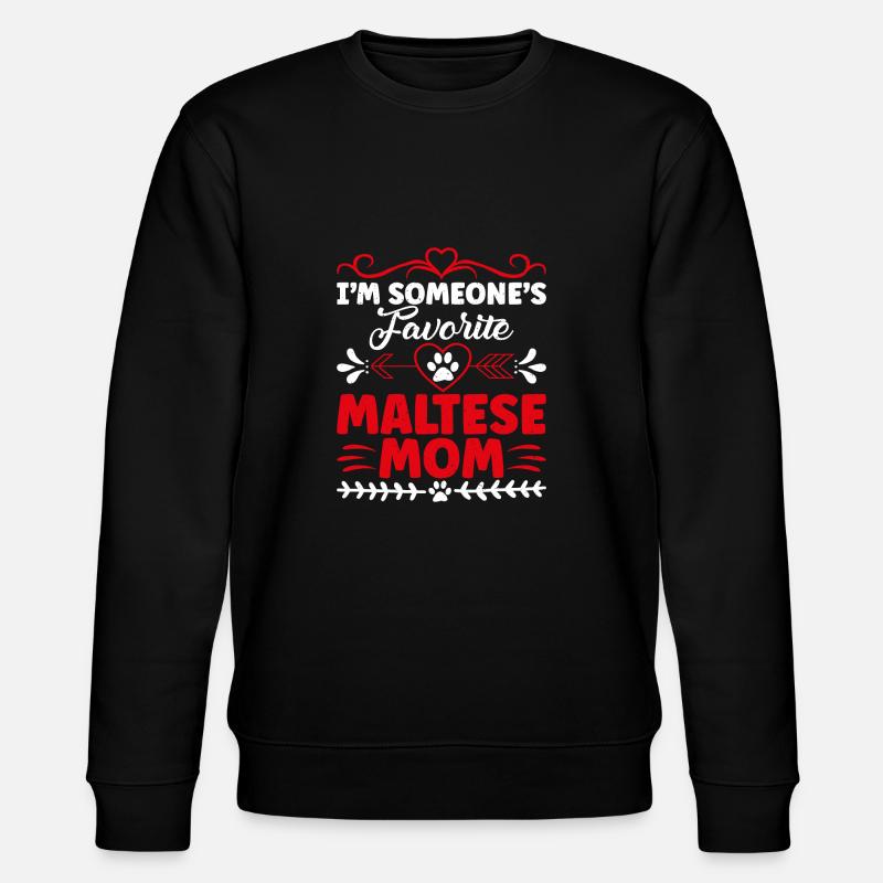 Cadeaux de propriétaire maltais - Sweat bio CHANGER Stanley/Stella Unisexe - noir