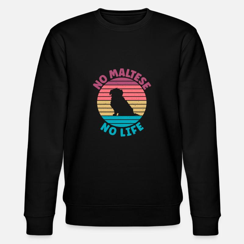 Cadeaux de propriétaire maltais - Sweat bio CHANGER Stanley/Stella Unisexe - noir