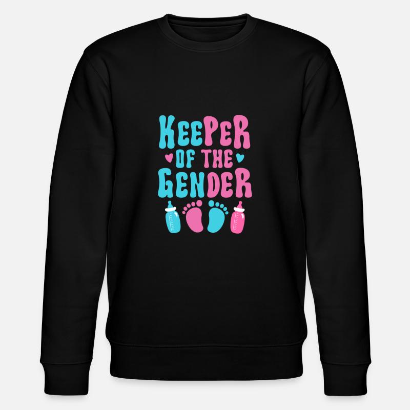 Hüter des Geschlechts - Stanley/Stella Unisex Bio-Sweatshirt CHANGER  - Schwarz