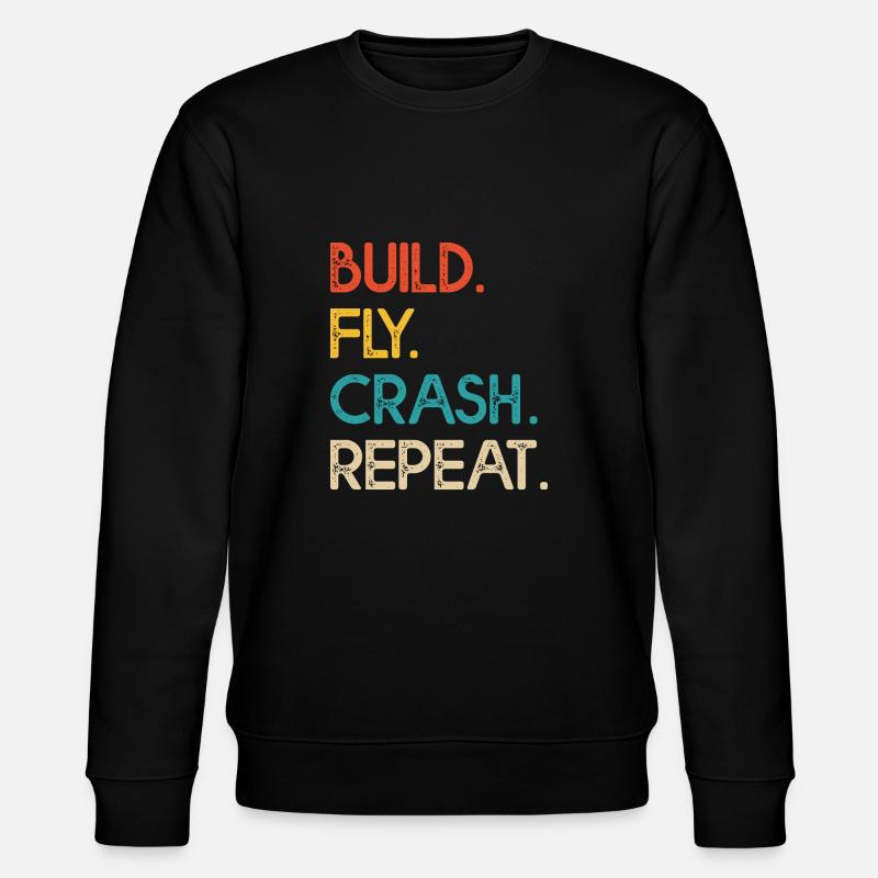 Drone - Sweat bio CHANGER Stanley/Stella Unisexe - noir