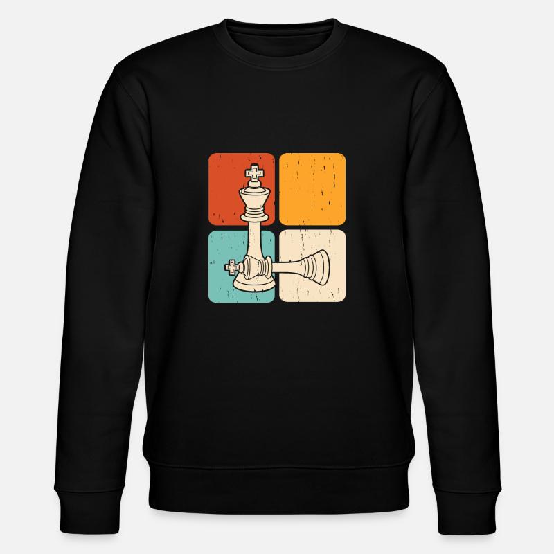 Échecs - Sweat bio CHANGER Stanley/Stella Unisexe - noir