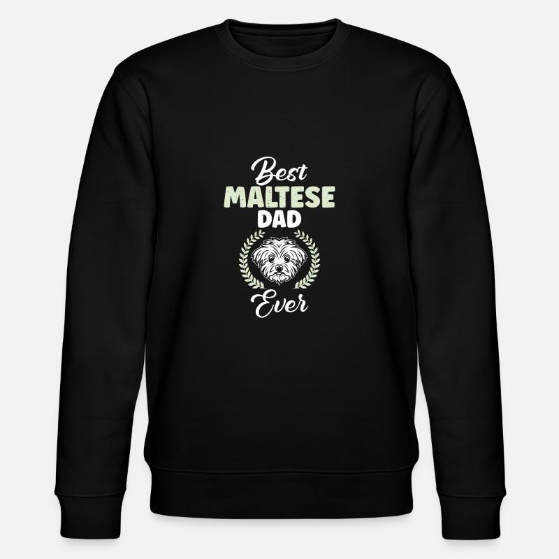 Cadeaux de propriétaire maltais - Sweat bio CHANGER Stanley/Stella Unisexe - noir