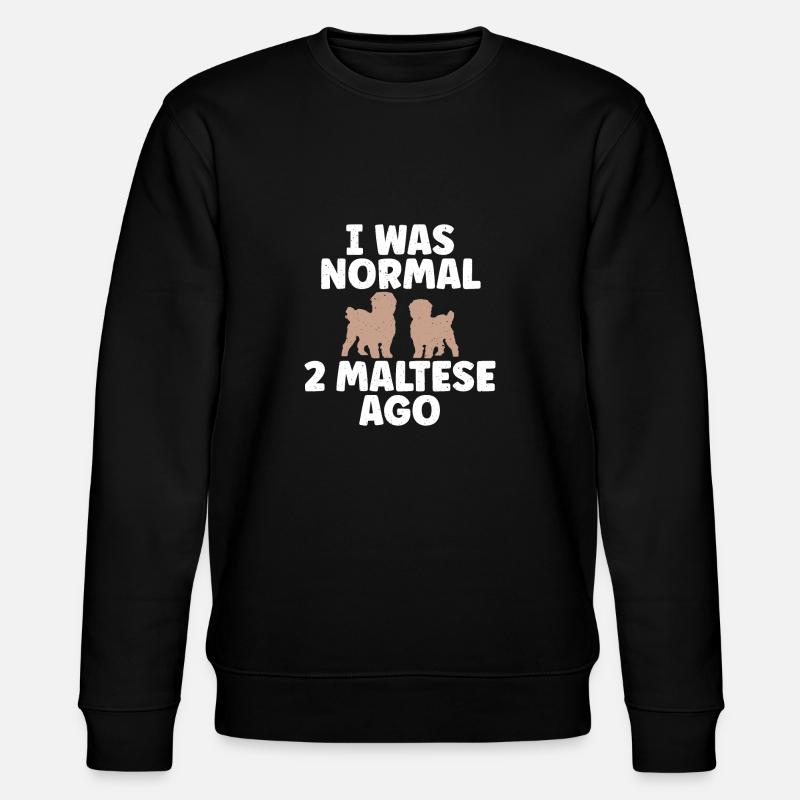 Cadeaux de propriétaire maltais - Sweat bio CHANGER Stanley/Stella Unisexe - noir
