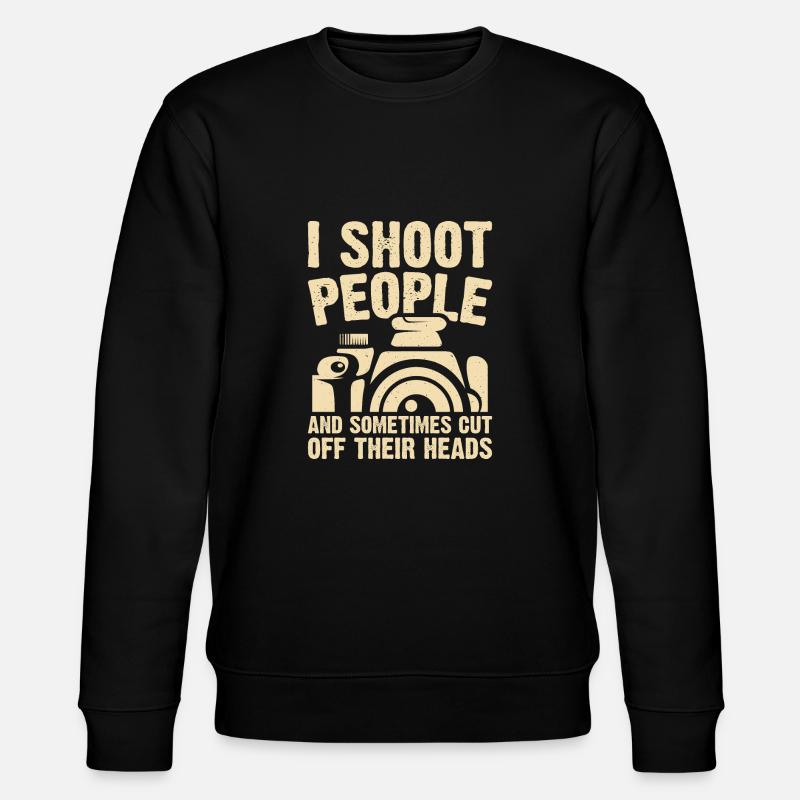 Fotograf - Stanley/Stella Unisex Bio-Sweatshirt CHANGER - Schwarz