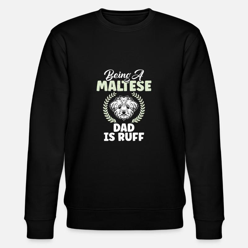 Cadeaux de propriétaire maltais - Sweat bio CHANGER Stanley/Stella Unisexe - noir