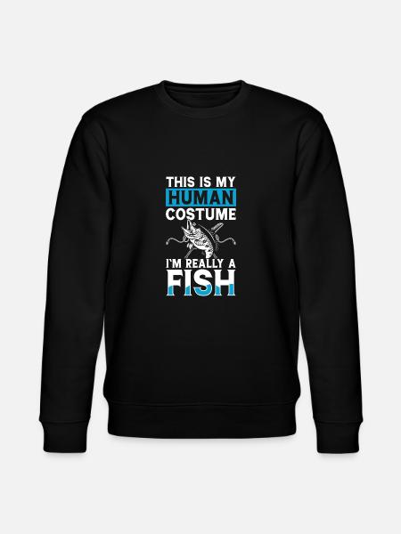 Angler - Stanley/Stella CHANGER Unisex Organic Sweatshirt - black