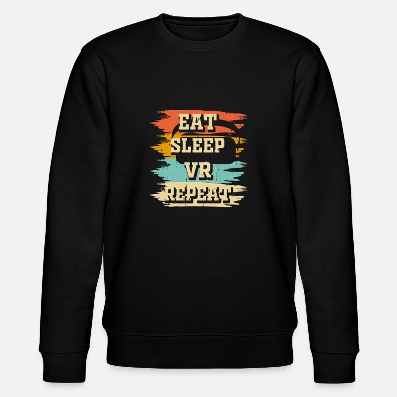 Réalité virtuelle VR - Sweat bio CHANGER Stanley/Stella Unisexe - noir