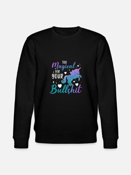 Trop magique pour votre - Sweat bio CHANGER Stanley/Stella Unisexe - noir