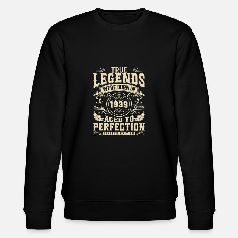 Legendär seit 1939 - Stanley/Stella Unisex Bio-Sweatshirt CHANGER  - Schwarz
