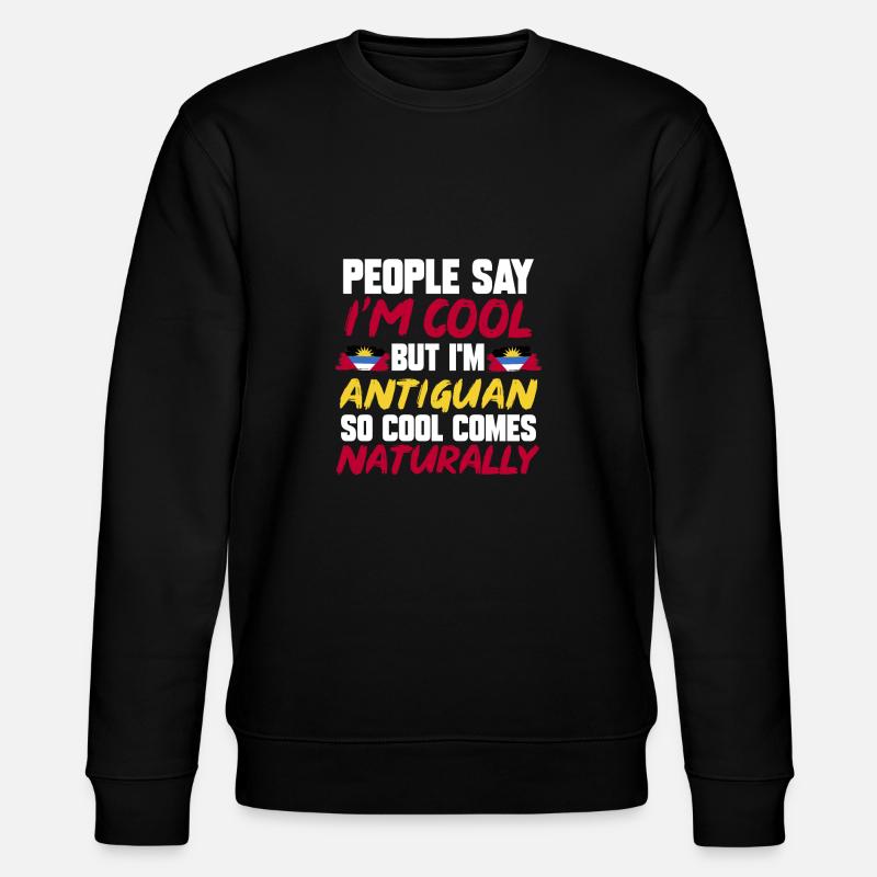 Drapeau d’Antigua-et-Barbuda - Sweat bio CHANGER Stanley/Stella Unisexe - noir