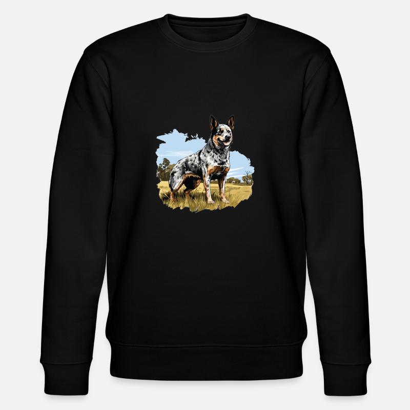 Hund Bouvier australien - Sweat bio CHANGER Stanley/Stella Unisexe - noir