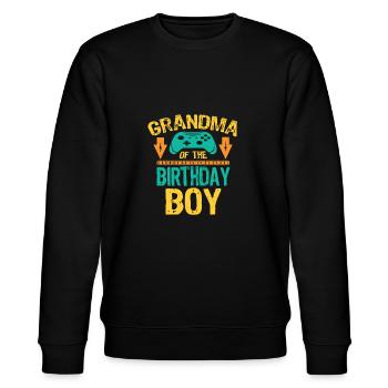 Grand-mère de la famille de jeux Birthday Boy - Sweat bio CHANGER Stanley/Stella Unisexe - noir - Devant - Nik (191cm) & Marisol (170cm)