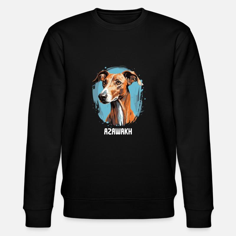 Chien Azawakh - Sweat bio CHANGER Stanley/Stella Unisexe - noir