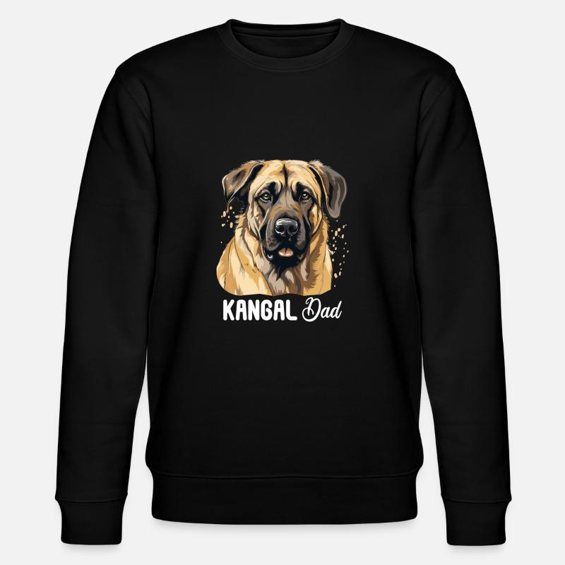 Hund Kangal - Stanley/Stella Unisex Bio-Sweatshirt CHANGER  - Schwarz