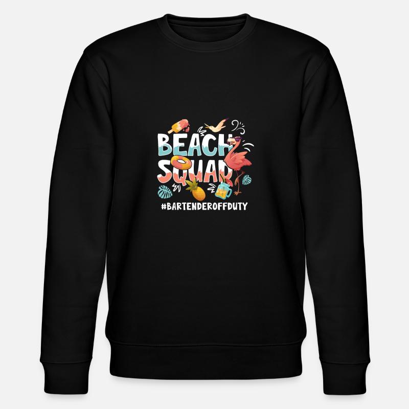 Barman Vacances Beach Groupe - Sweat bio CHANGER Stanley/Stella Unisexe - noir