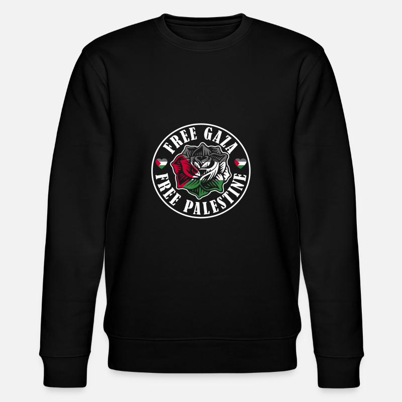 Drapeau de la Palestine Drapeau - Sweat bio CHANGER Stanley/Stella Unisexe - noir