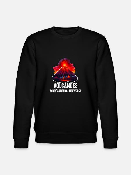 Volcanologist Volcanology Geologist Geology - Stanley/Stella CHANGER Unisex Organic Sweatshirt - black