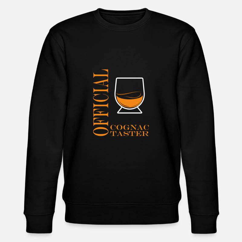 Cognac Taster - Stanley/Stella CHANGER Unisex Organic Sweatshirt - black