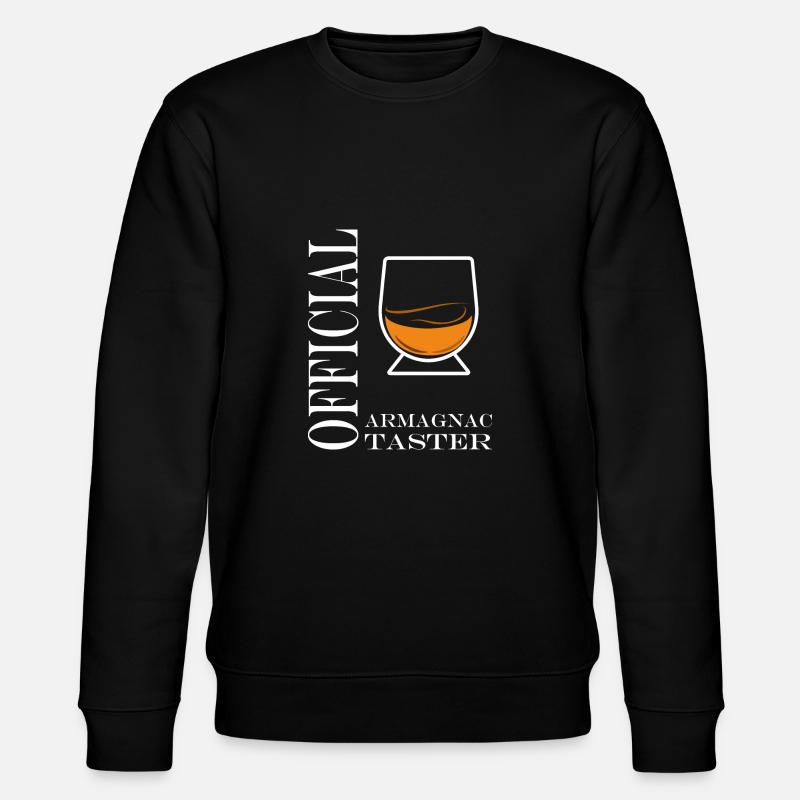 Official armagnac taster - Sweat bio CHANGER Stanley/Stella Unisexe - noir