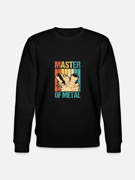 Master Of Metal Welding Welding - Stanley/Stella CHANGER Unisex Organic Sweatshirt - black