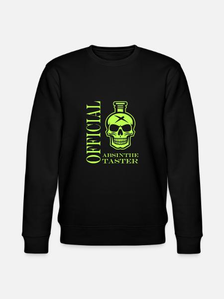 Official absinthe taster - Stanley/Stella CHANGER Unisex Organic Sweatshirt - black