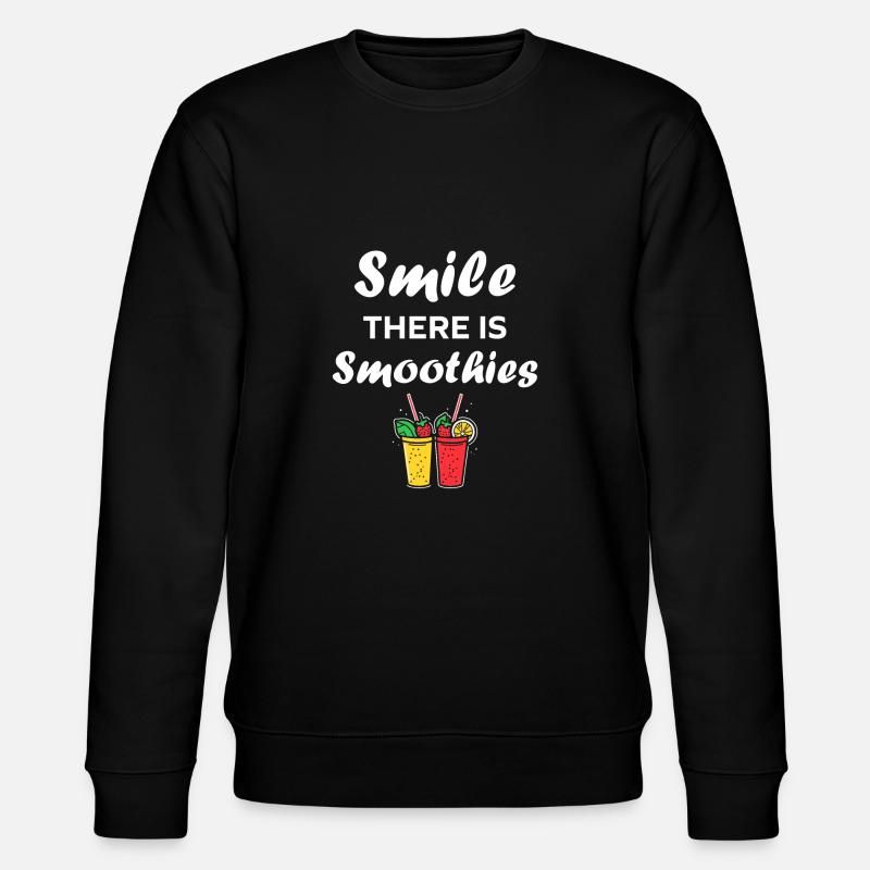 Smoothie - Stanley/Stella Unisex Bio-Sweatshirt CHANGER  - Schwarz
