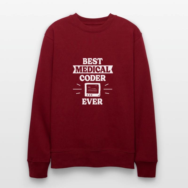 Medical Coder Coding Specialist Stanley/Stella CHANGER Unisex Organic Sweatshirt