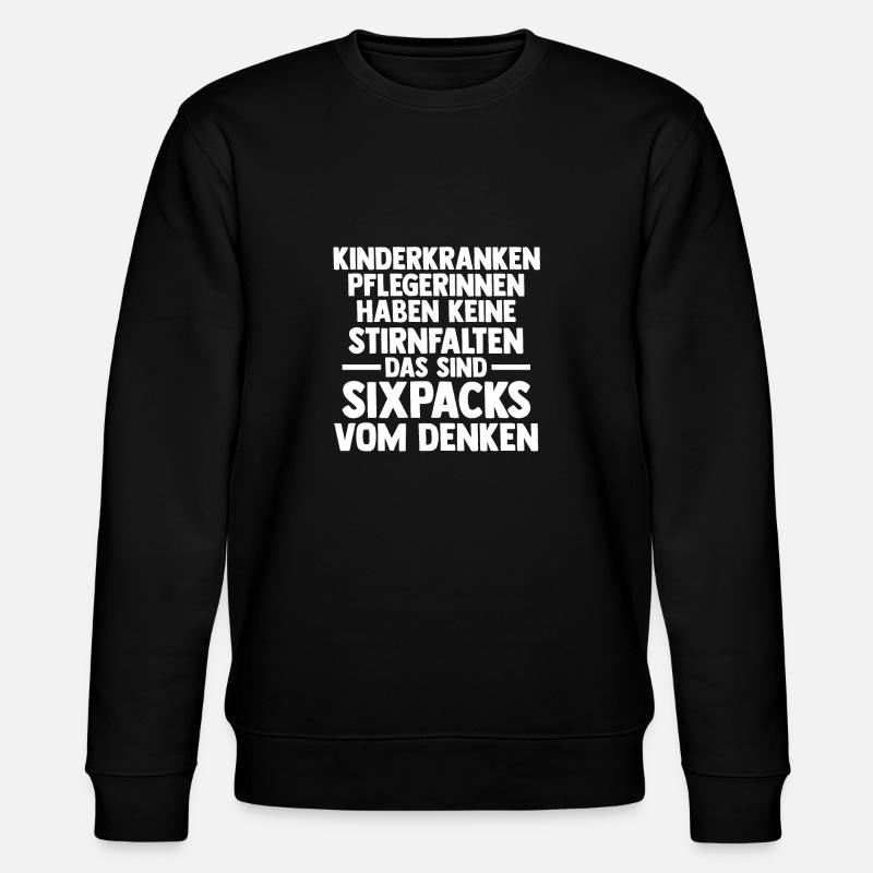 Pfleger Pflegekraft Kinderkrankenpflegerin - Stanley/Stella Unisex Bio-Sweatshirt CHANGER - Schwarz