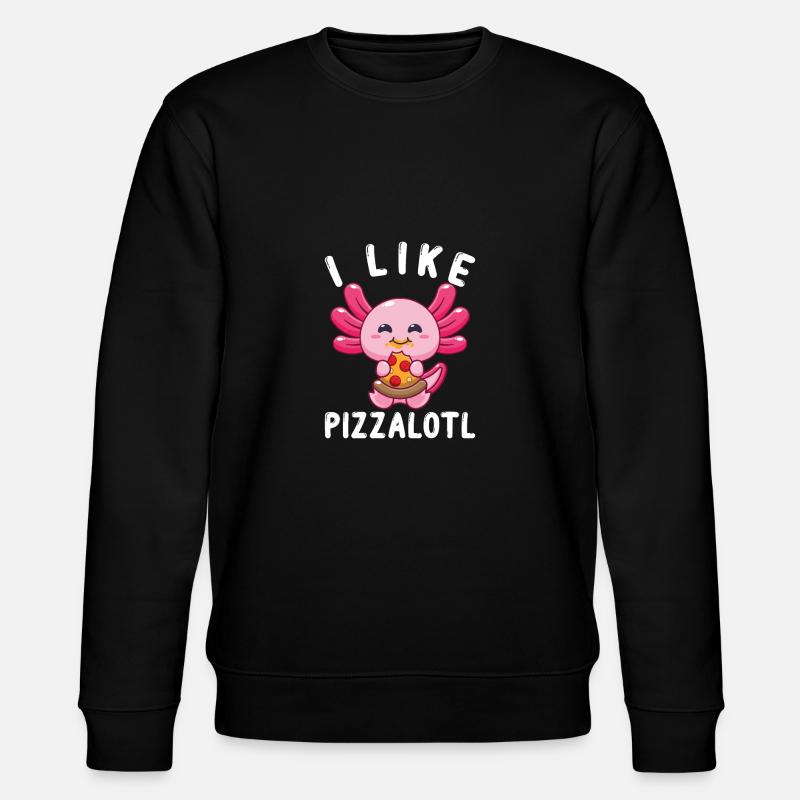 J’aime Pizzalotl - Sweat bio CHANGER Stanley/Stella Unisexe - noir