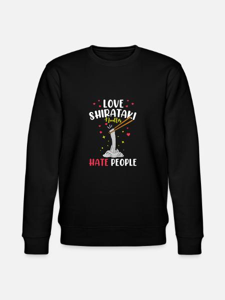 Shiritaki Noodles - Stanley/Stella CHANGER Unisex Organic Sweatshirt - black