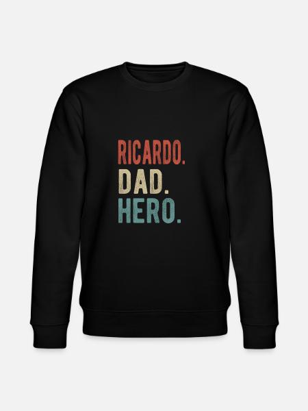 Ricardo Dad Hero - Stanley/Stella CHANGER Unisex Organic Sweatshirt - black