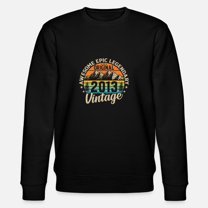 Anniversaire 2013 - Sweat bio CHANGER Stanley/Stella Unisexe - noir