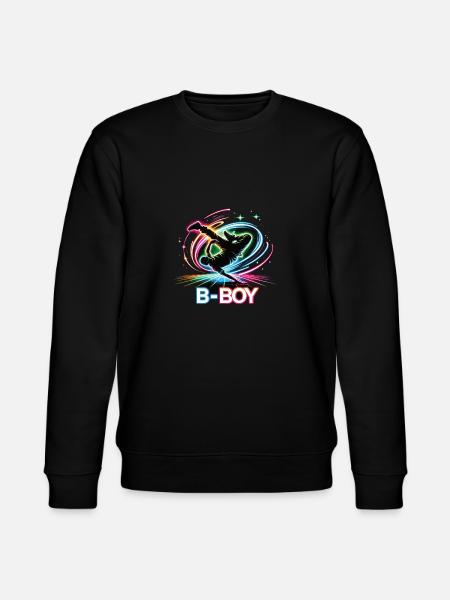 Breakdance Breakdancer Breakdance Kinder - Stanley/Stella Unisex Bio-Sweatshirt CHANGER  - Schwarz
