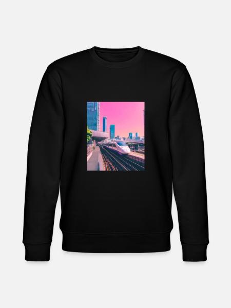 Zug Tokio - Stanley/Stella Unisex Bio-Sweatshirt CHANGER - Schwarz