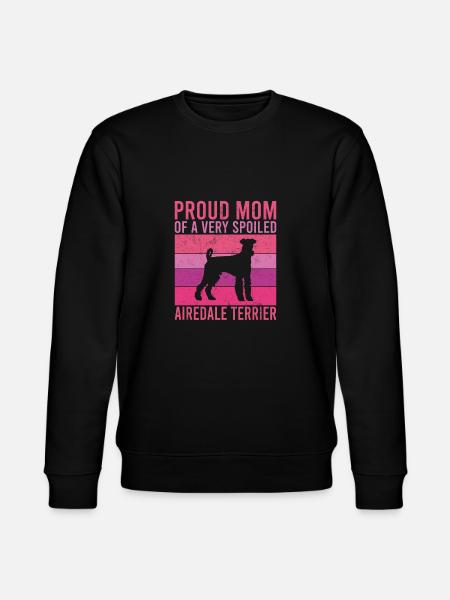 Cadeaux Airedale Terrier - Sweat bio CHANGER Stanley/Stella Unisexe - noir